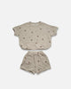 Gender Neutral Babybear Shortie Set | Oatmeal