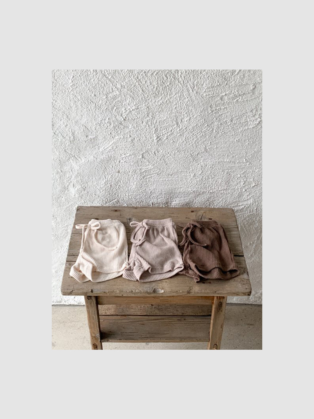 General Neutral Kids Churros Shorts | Oatmeal