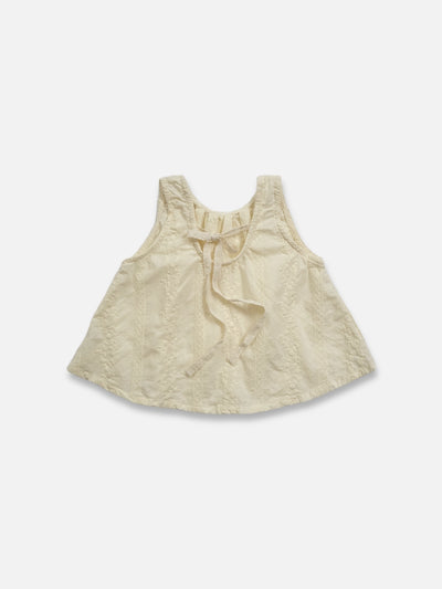 Ella Tank Blouse | Cream
