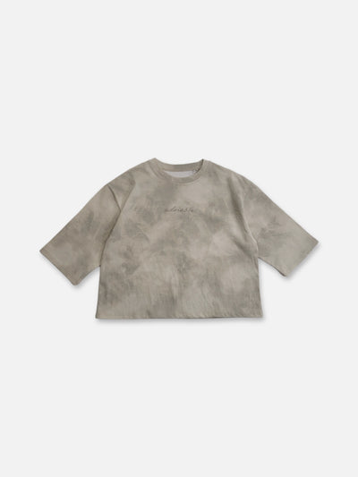 Tie Dye Shortie Set | Beige