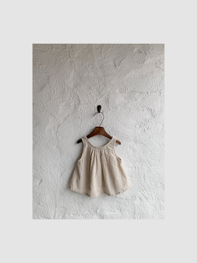 Ella Tank Blouse | Cream