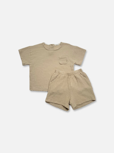harper gauze shortie set