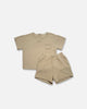 harper gauze shortie set