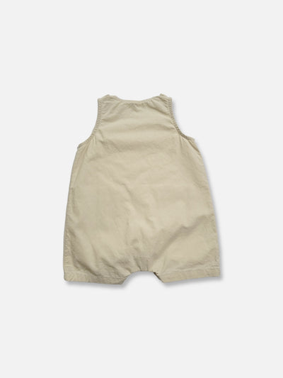 Pocket romper | Cream