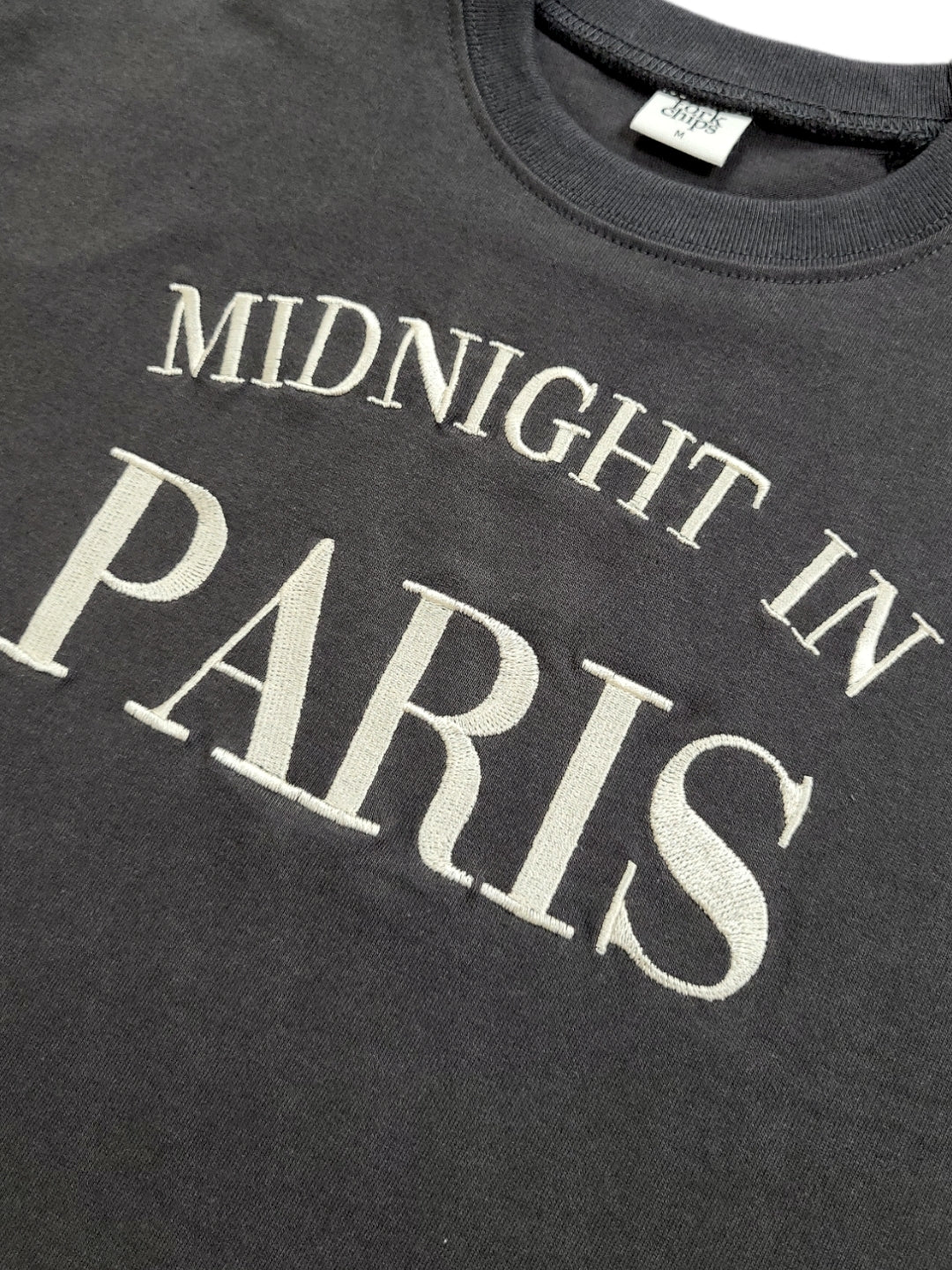 Paris Tee | Charcoal