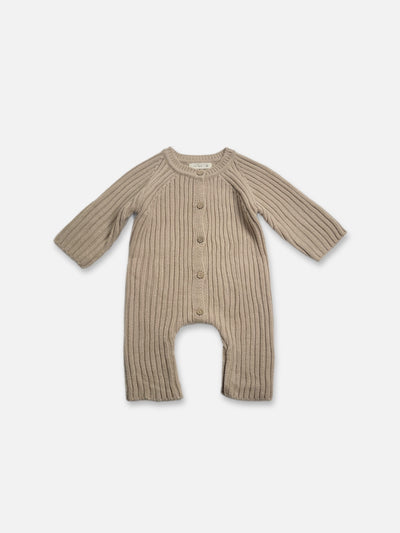 Ellie knit jumpsuit | beige