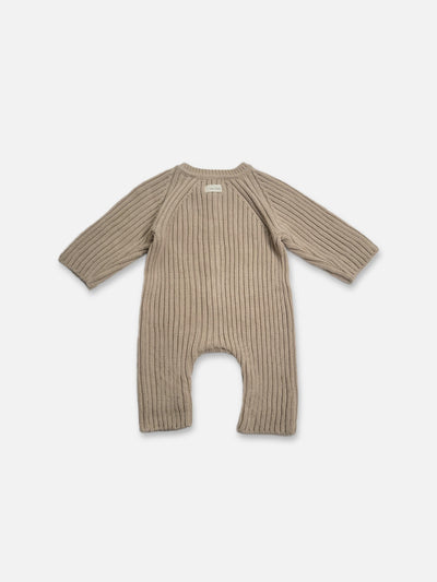 Ellie knit jumpsuit | beige
