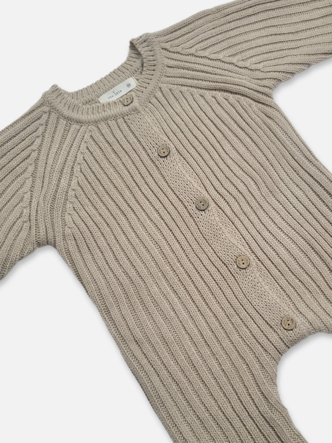 Ellie knit jumpsuit | beige