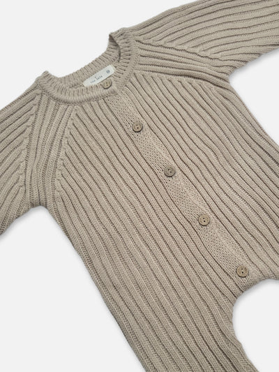 Ellie knit jumpsuit | beige