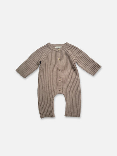 Ellie knit jumpsuit | mocha