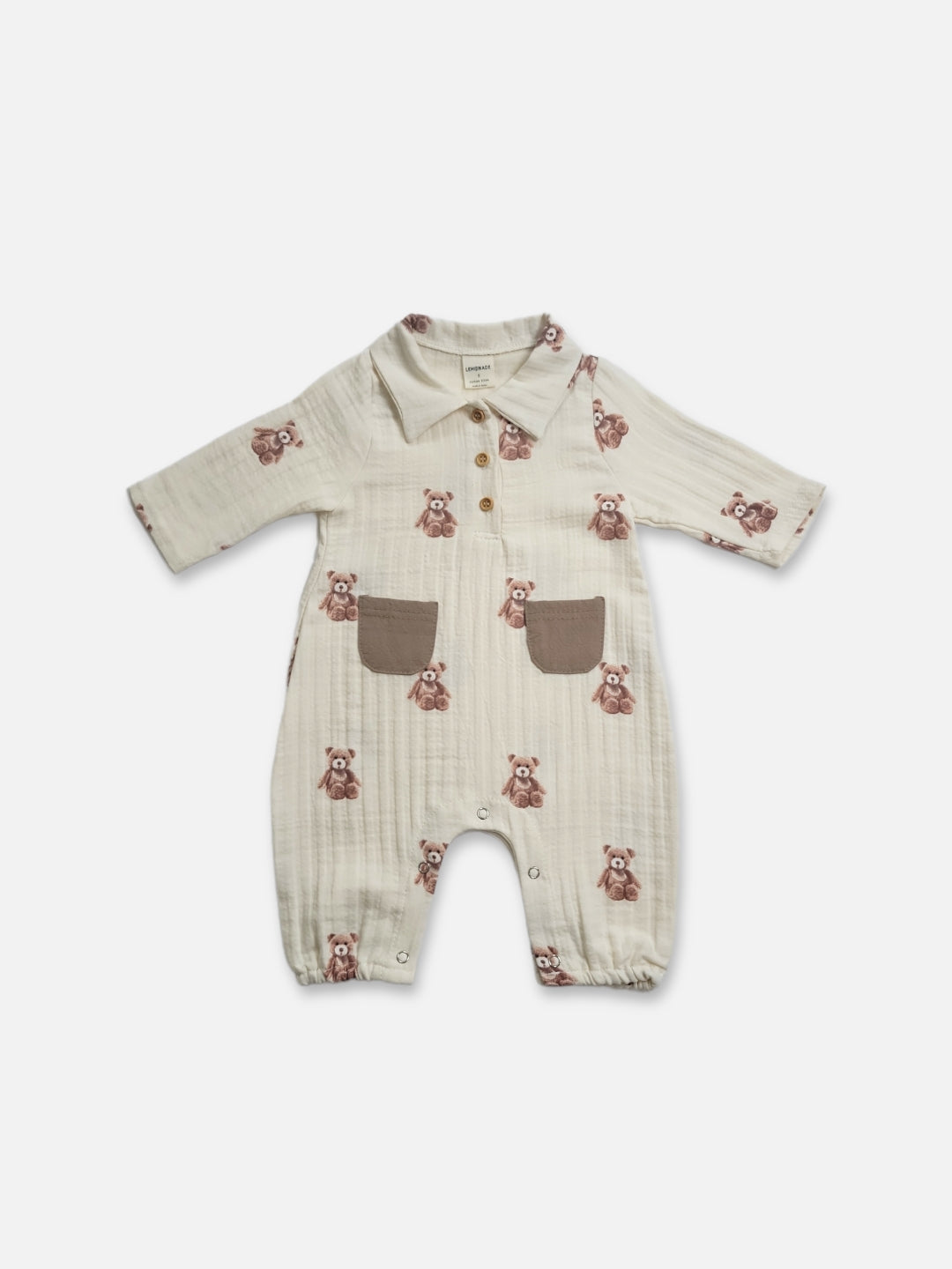 Teddy jumpsuit | cream
