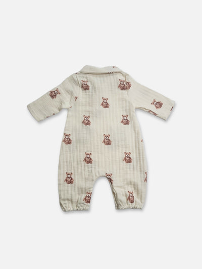 Teddy jumpsuit | cream