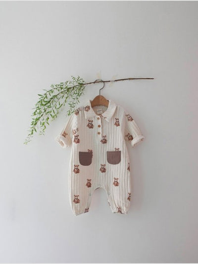 Teddy jumpsuit | cream