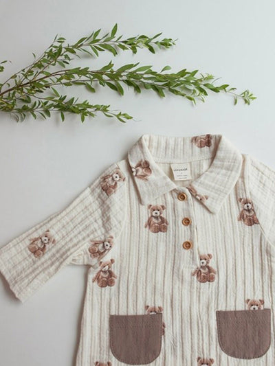 Teddy jumpsuit | cream