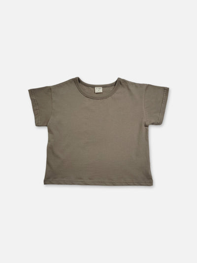 Feather Tee | Khaki Green