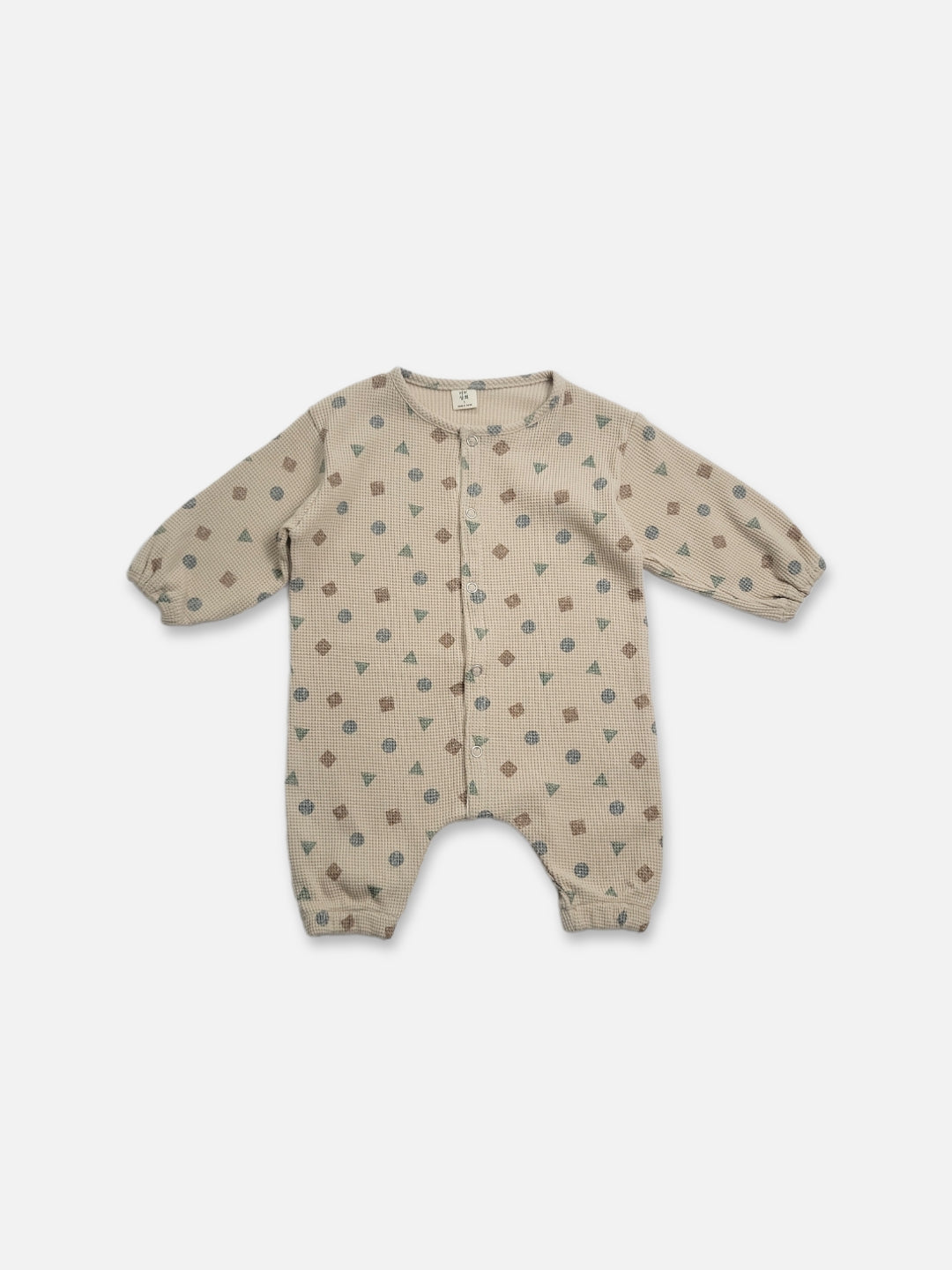 Geo jumpsuit | beige