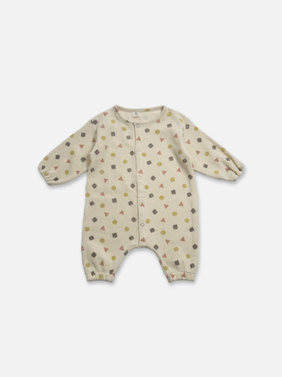 Geo jumpsuit | cream