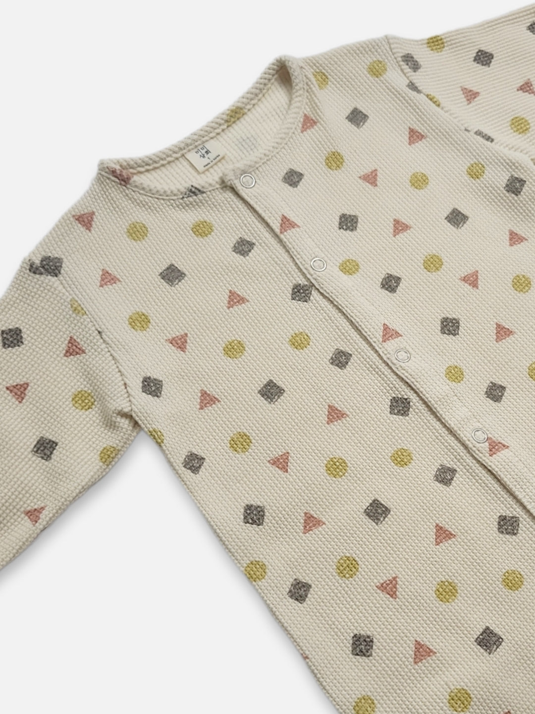 Geo jumpsuit | cream