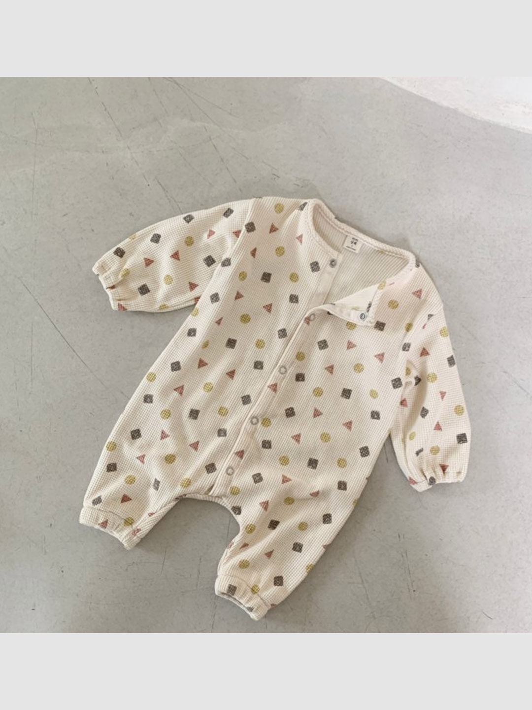 Geo jumpsuit | cream