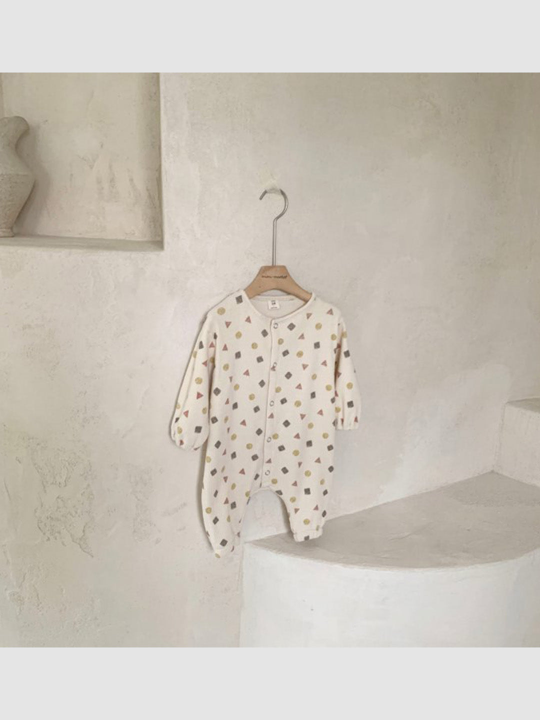 Geo jumpsuit | cream