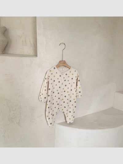 Geo jumpsuit | cream