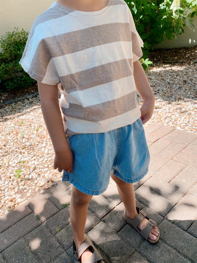harlow stripe tee