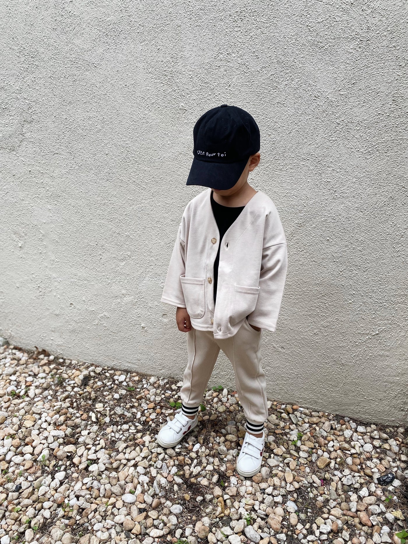 Gender Neutral Kids Clothing | Bonito cardigan │ Beige