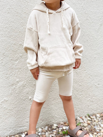 Maddie Legging Shorts  |  Cream