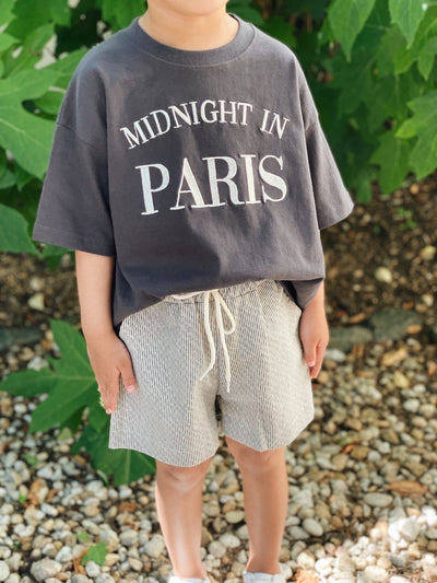 Paris Tee | Charcoal