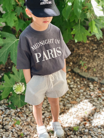 Paris Tee | Charcoal