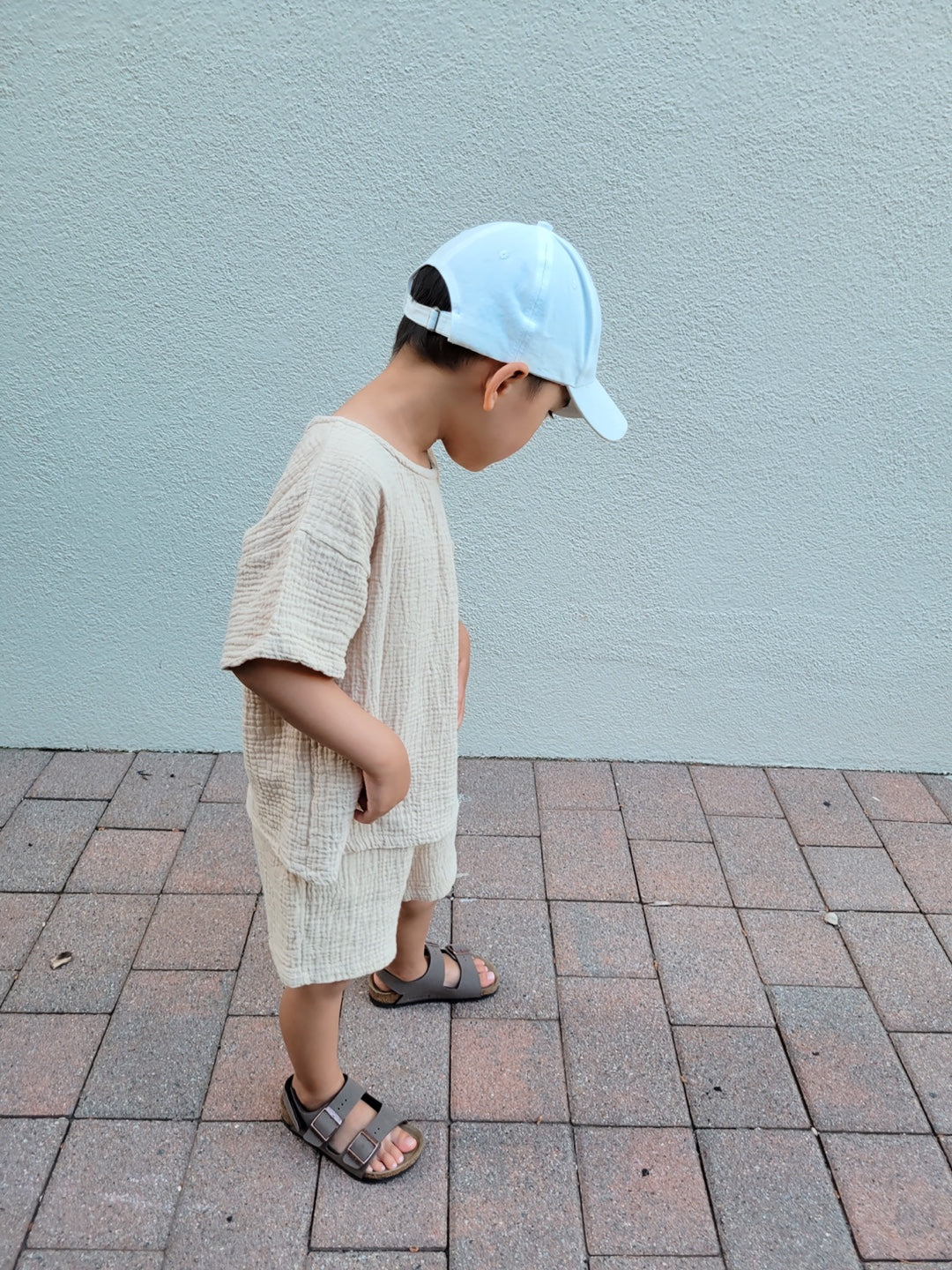 harper gauze shortie set