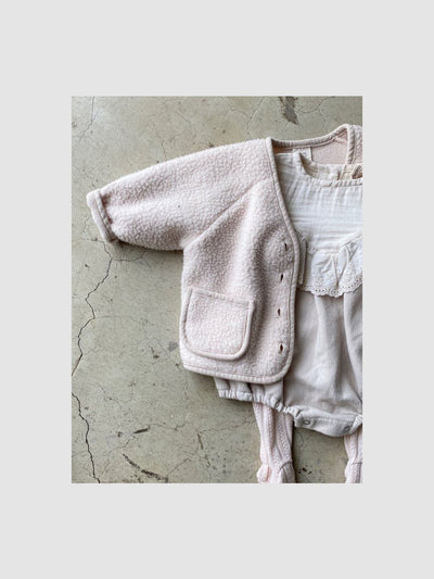 Teddy Cardigan | Cream